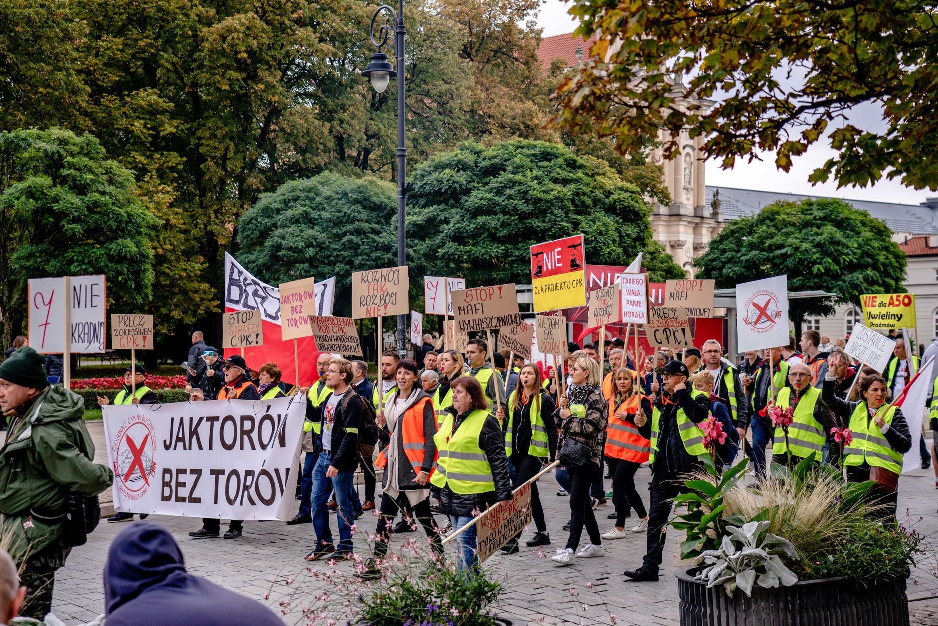 Protest in Plauen - Demonstranten fordern Neuwahlen