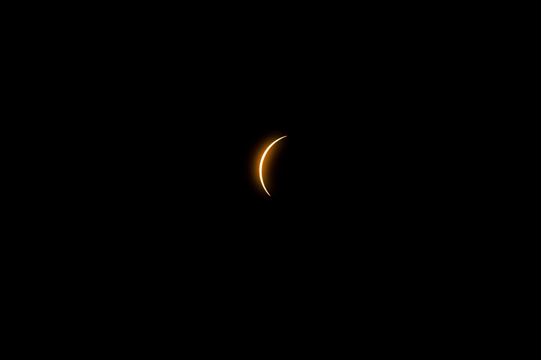 "Magisch": Wie Millionen die Sonnenfinsternis verfolgten